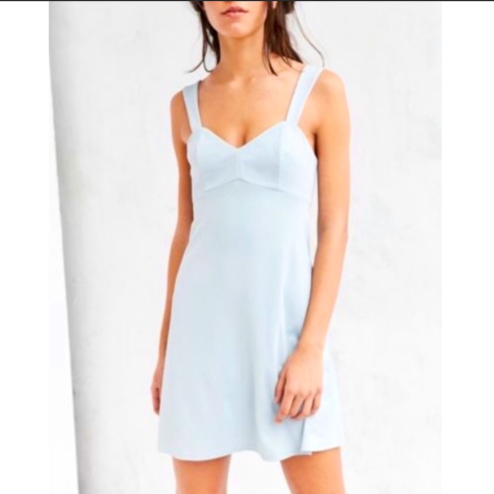 Silence + Noise Urban Outfitters Pastel Blue Dress